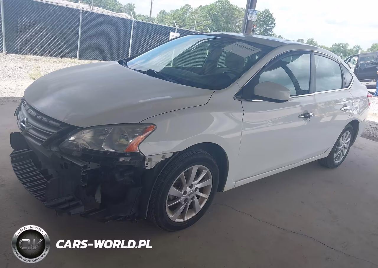 2015 Nissan Sentra Sv VIN:3N1AB7AP1FY344361 - 2