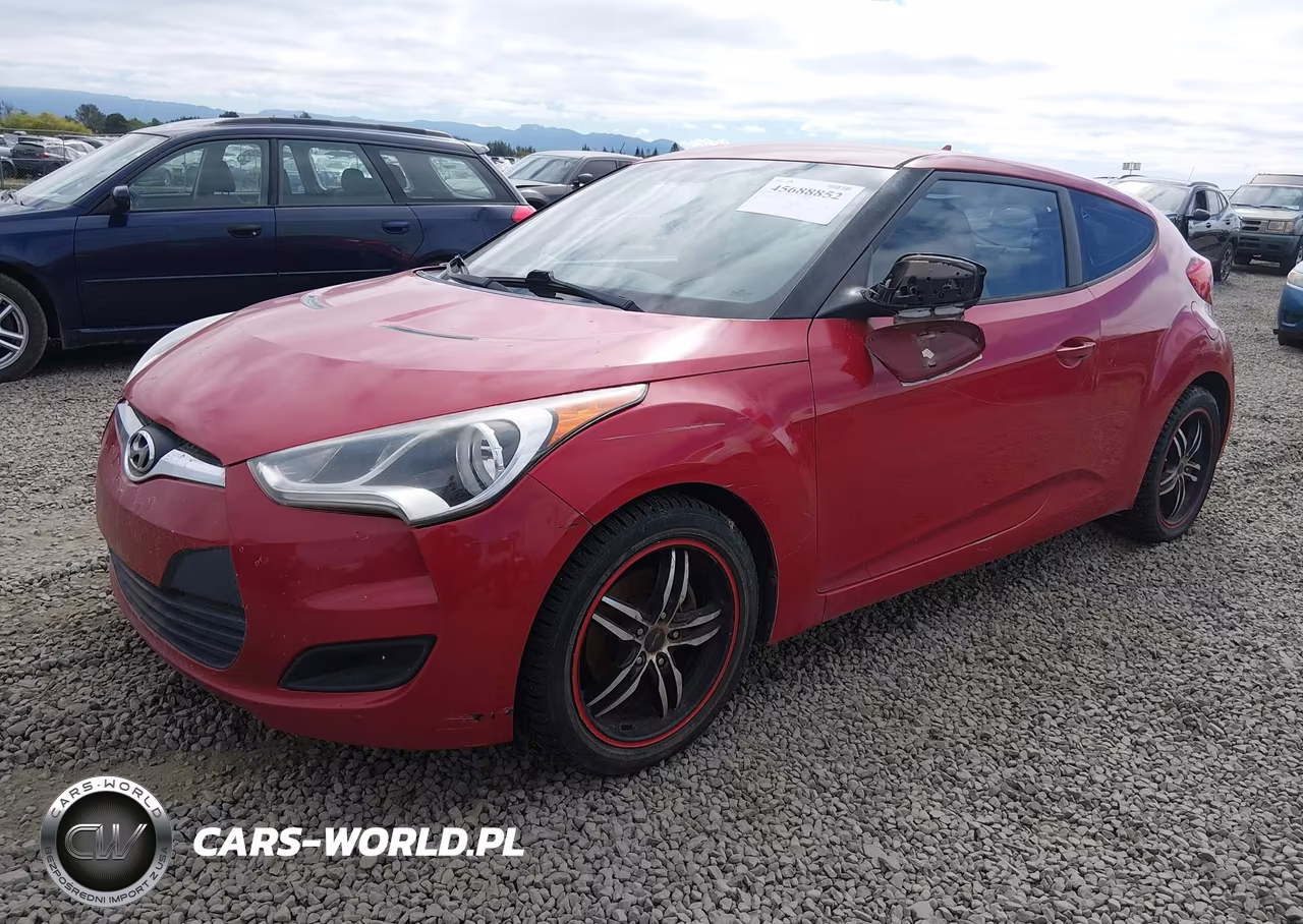 2012 Hyundai Veloster Base W-Gray VIN:KMHTC6AD7CU066238 - 2