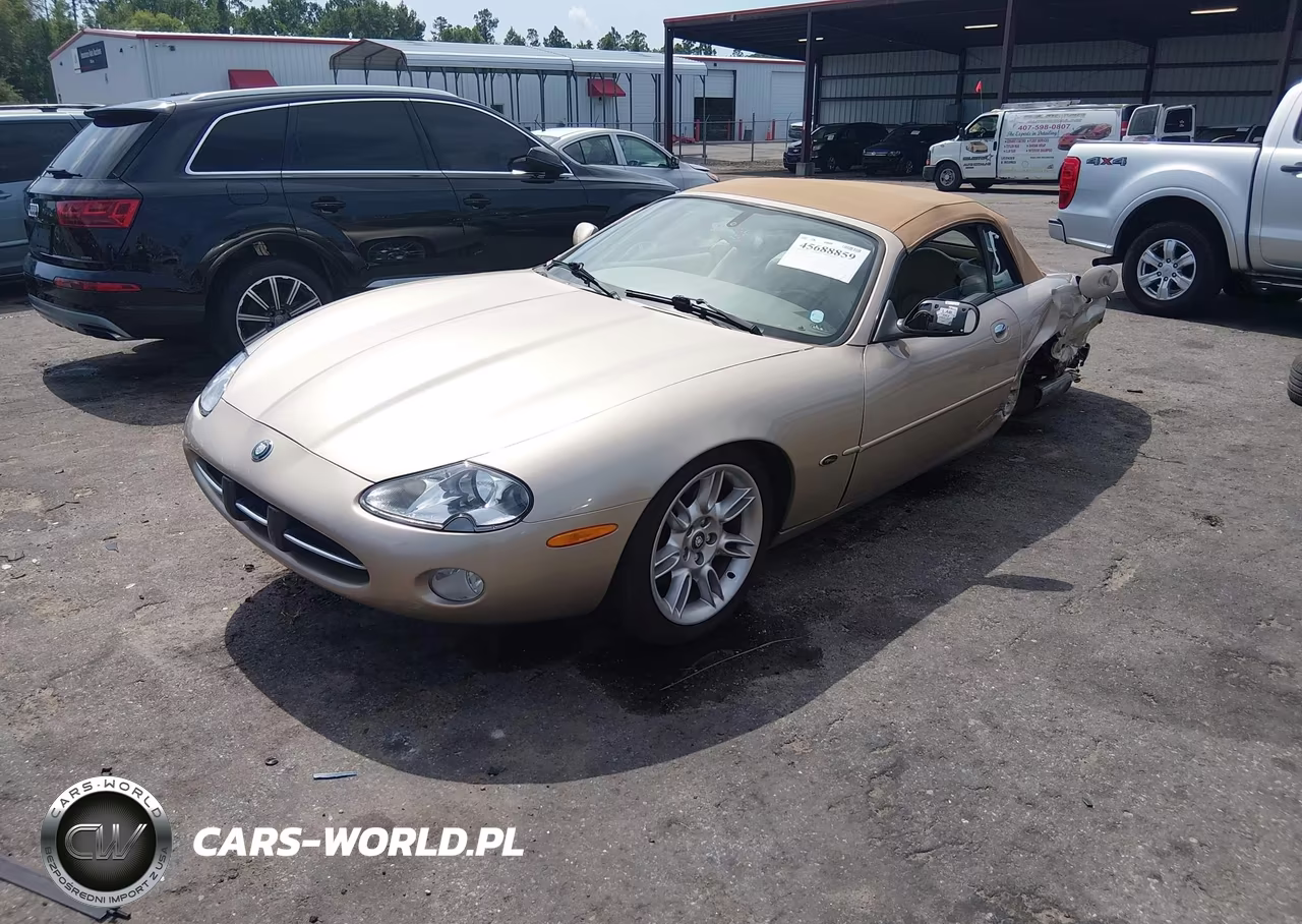 2002 Jaguar Xk8 VIN:SAJDA42C32NA24901 - 2