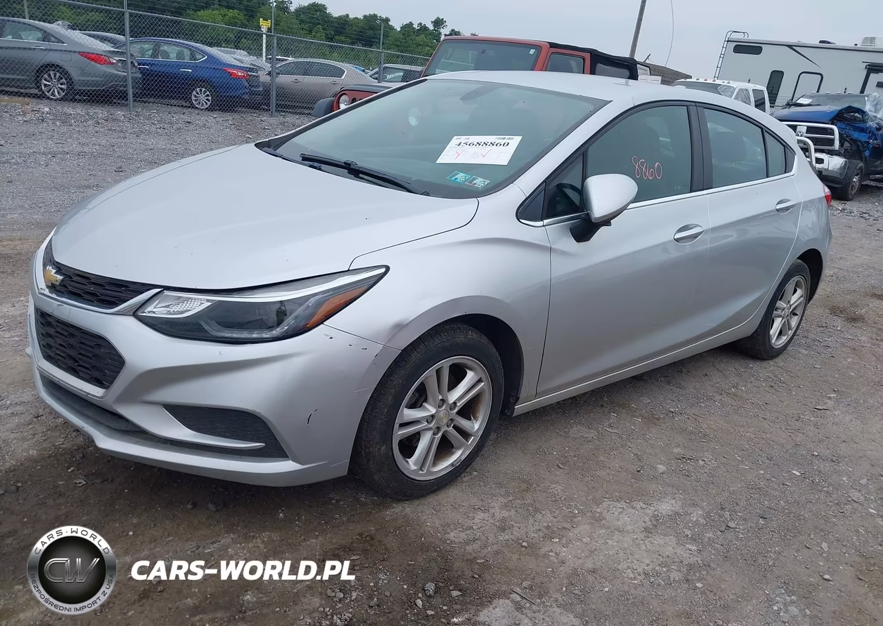 2018 Chevrolet Cruze Lt Auto VIN:3G1BE6SM7JS607089 - 2