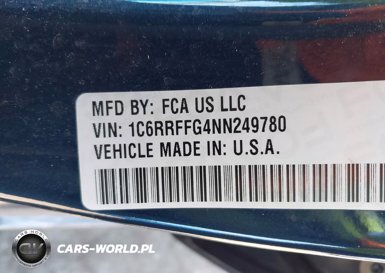 2022 Ram 1500 Big Horn 4X4 5'7 Box VIN:1C6RRFFG4NN249780 - 9