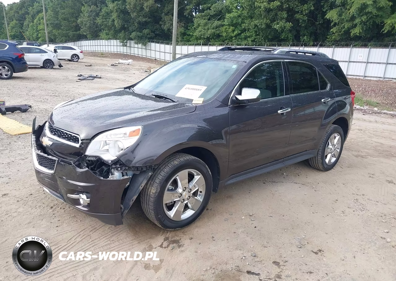 2013 Chevrolet Equinox Ltz VIN:1GNALFEK7DZ102879 - 2