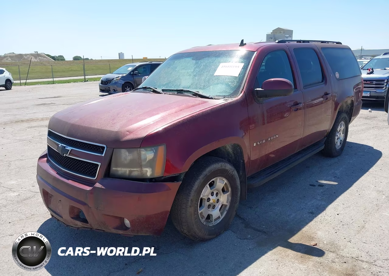 2008 Chevrolet Suburban 1500 Lt VIN:3GNFK16388G193363 - 2