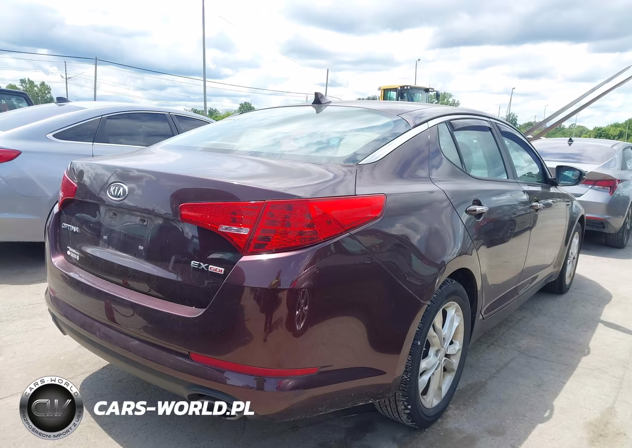 2012 Kia Optima Ex VIN:5XXGN4A78CG015447 - 4