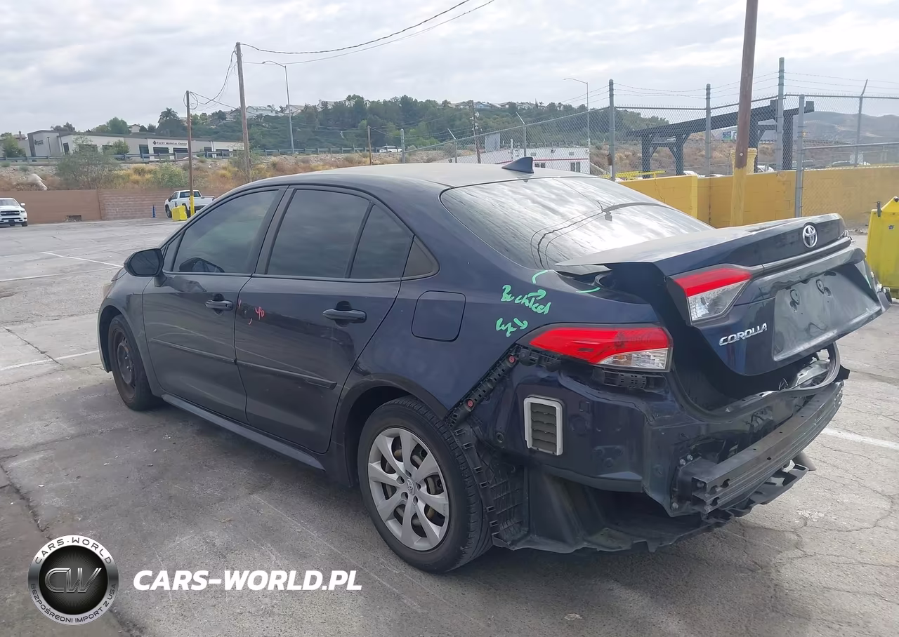 2020 Toyota Corolla Le VIN:JTDEPRAE5LJ000848 - 3