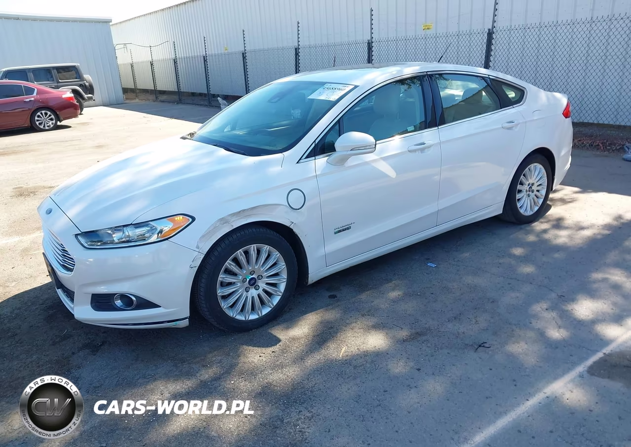 2014 Ford Fusion Energi Se Luxury VIN:3FA6P0PU8ER317343 - 2