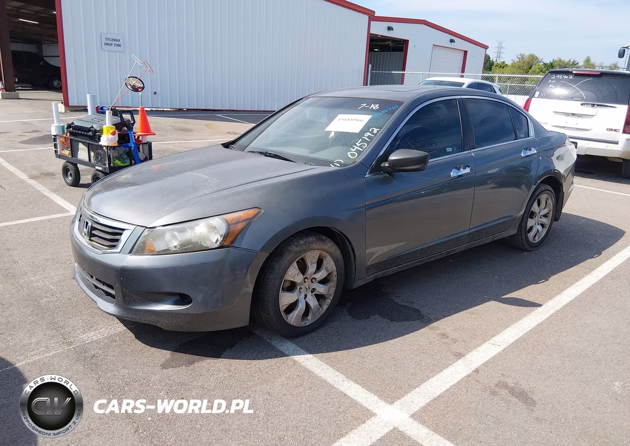 2008 Honda Accord 3.5 Ex-L VIN:1HGCP36878A045192 - 2