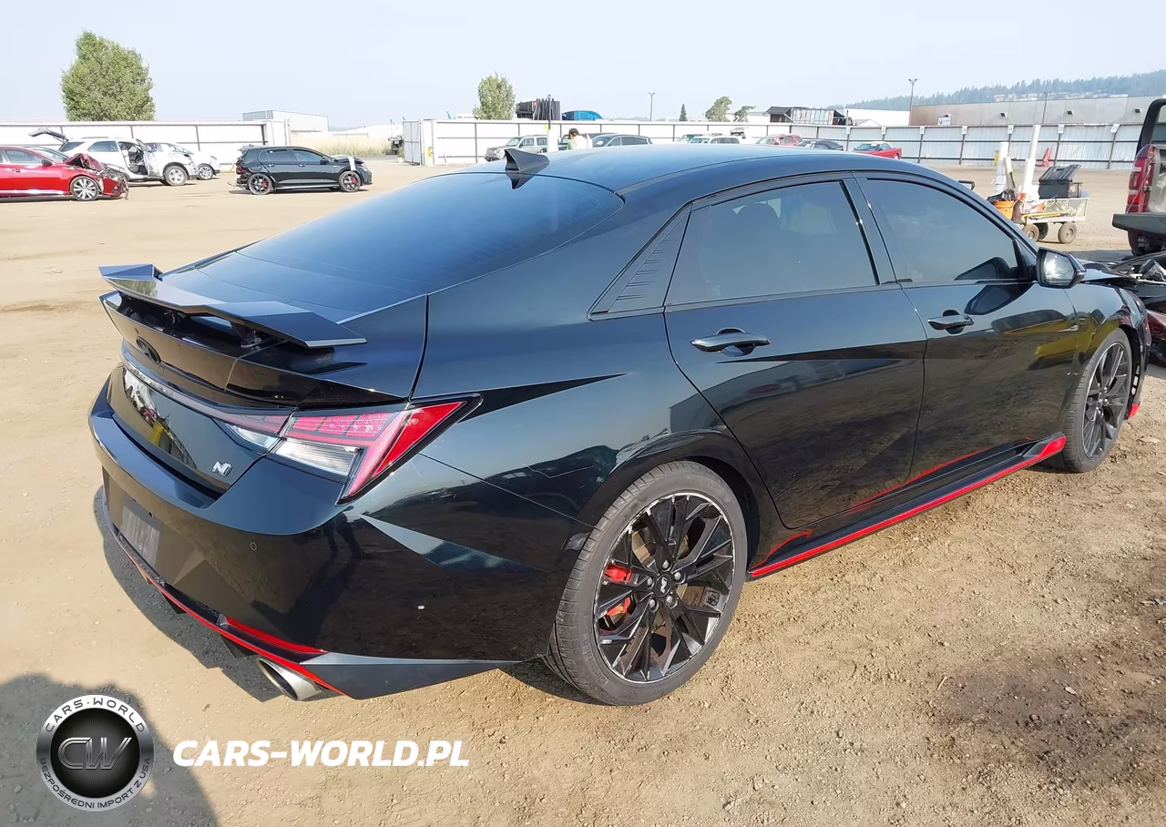 2023 Hyundai Elantra N VIN:KMHLW4AK4PU016395 - 4