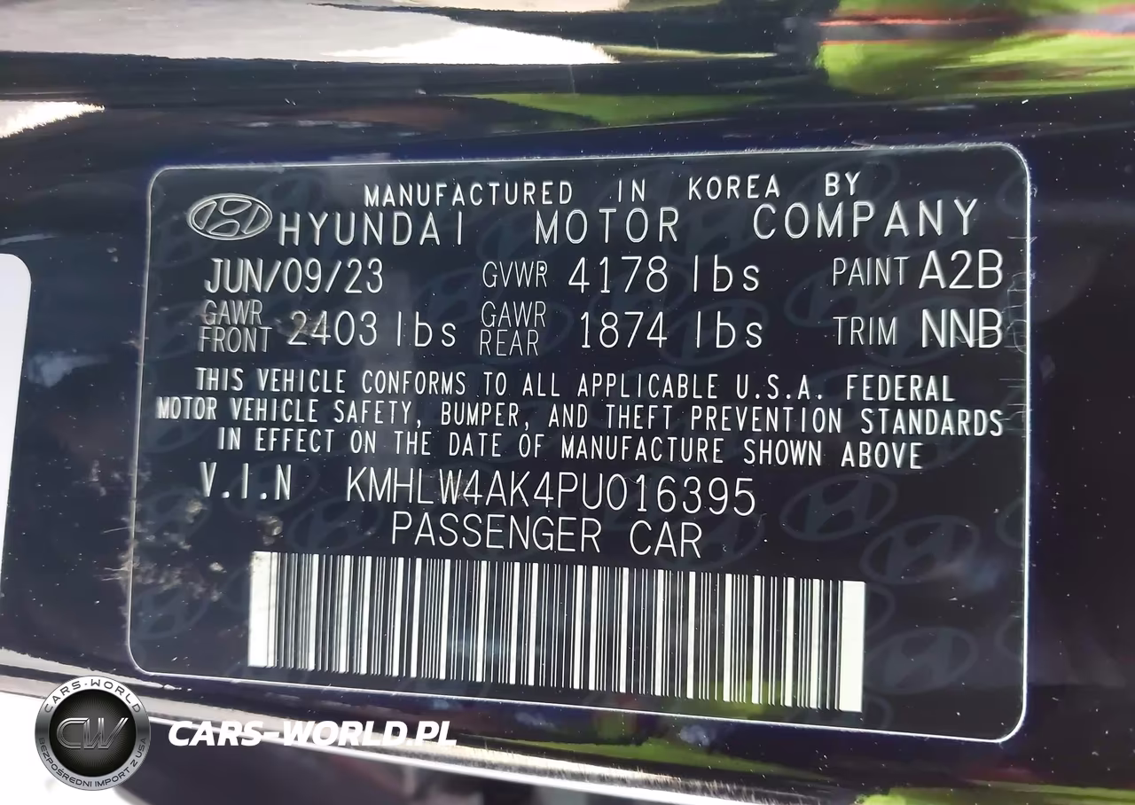 2023 Hyundai Elantra N VIN:KMHLW4AK4PU016395 - 9