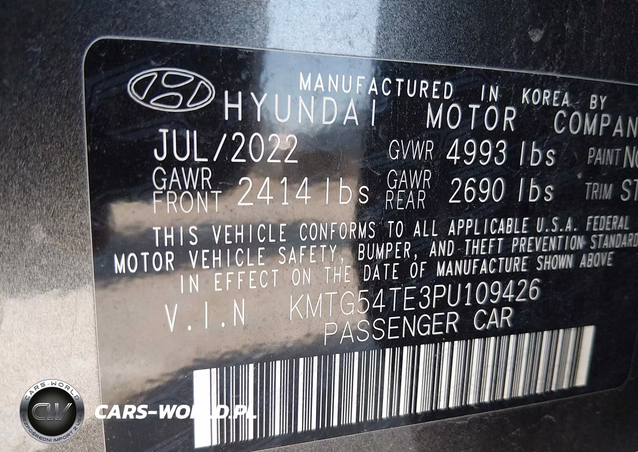 2023 Genesis G70 3.3T Awd VIN:KMTG54TE3PU109426 - 9