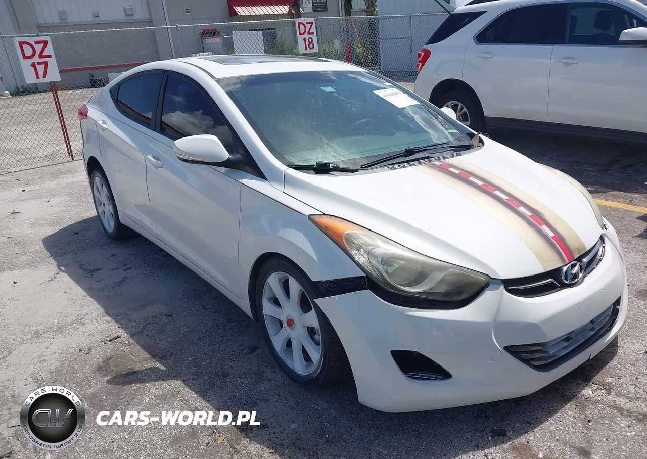 2013 Hyundai Elantra Limited VIN:5NPDH4AE8DH222077 - 11