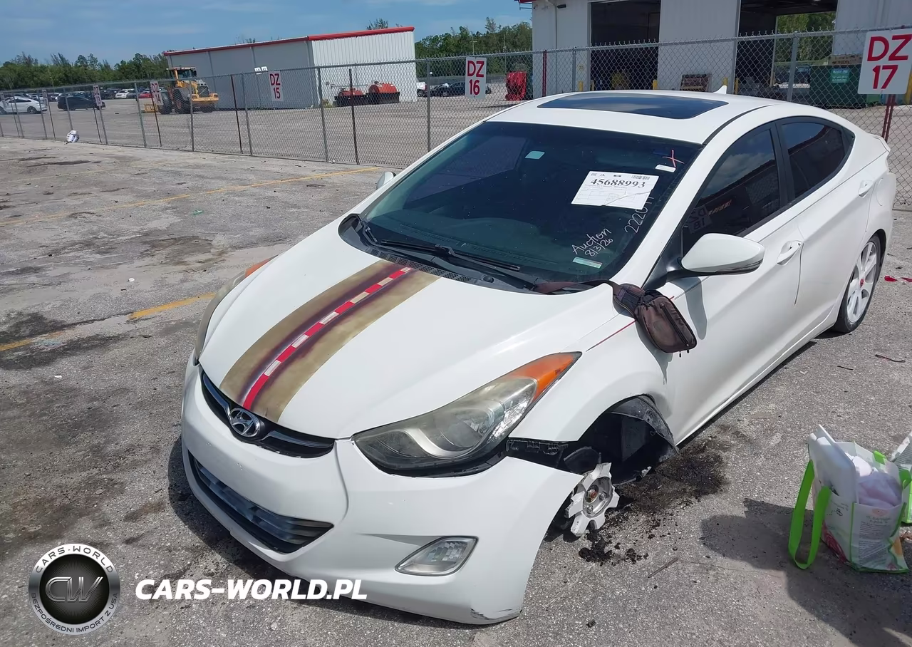 2013 Hyundai Elantra Limited VIN:5NPDH4AE8DH222077 - 12