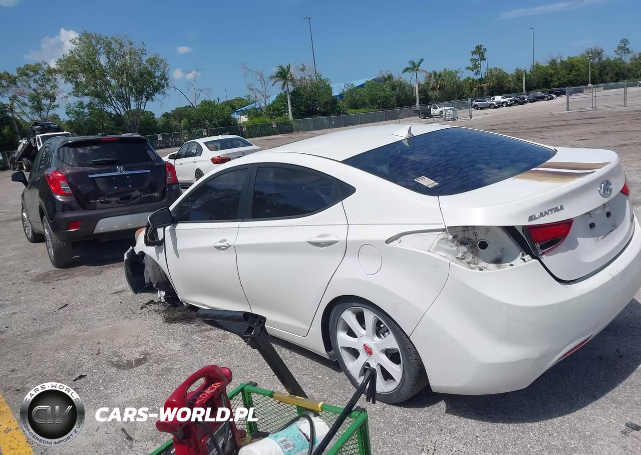 2013 Hyundai Elantra Limited VIN:5NPDH4AE8DH222077 - 3