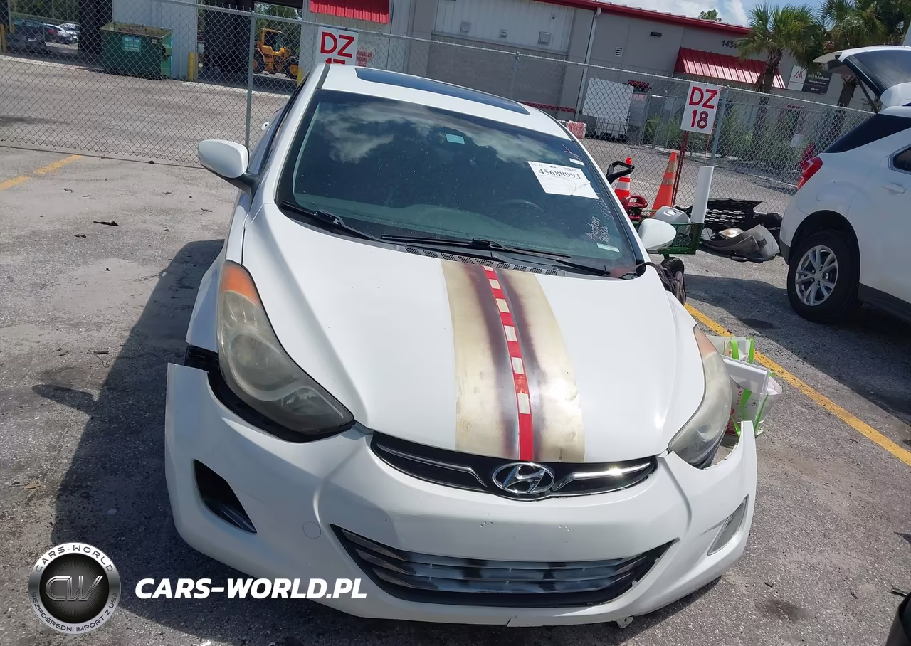 2013 Hyundai Elantra Limited VIN:5NPDH4AE8DH222077 - 6