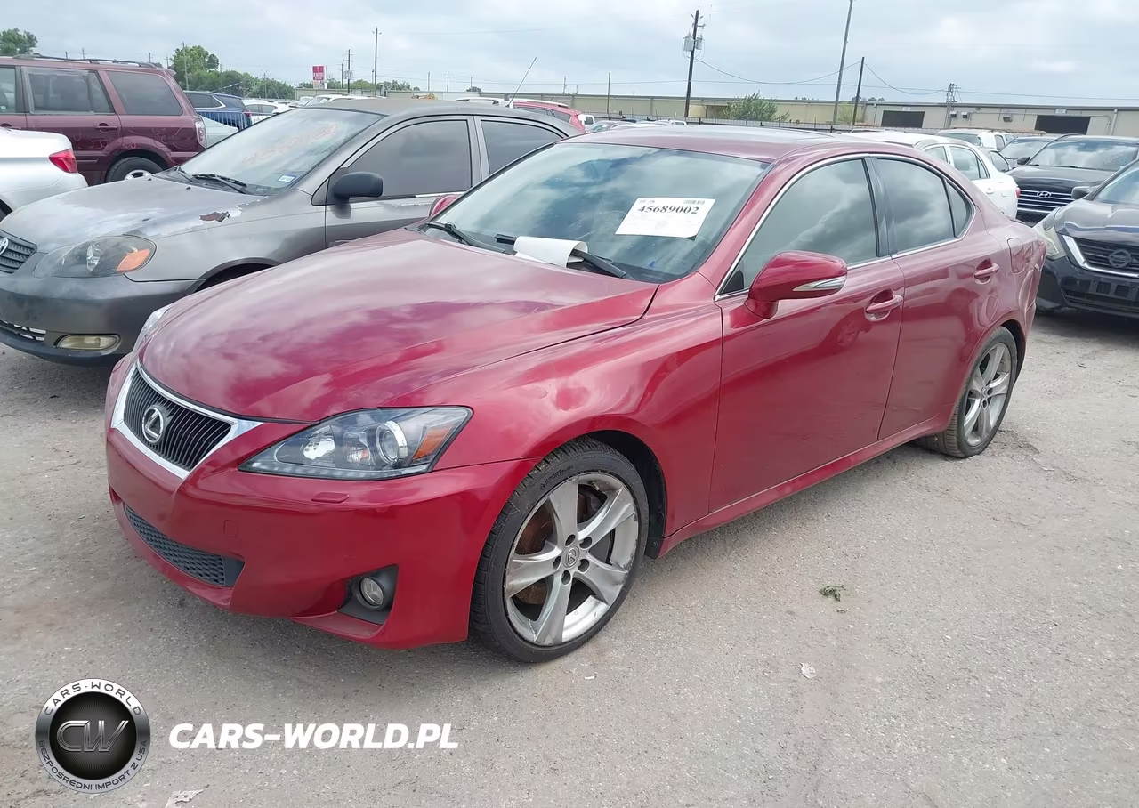 2011 Lexus Is 350 VIN:JTHBE5C25B5028319 - 2