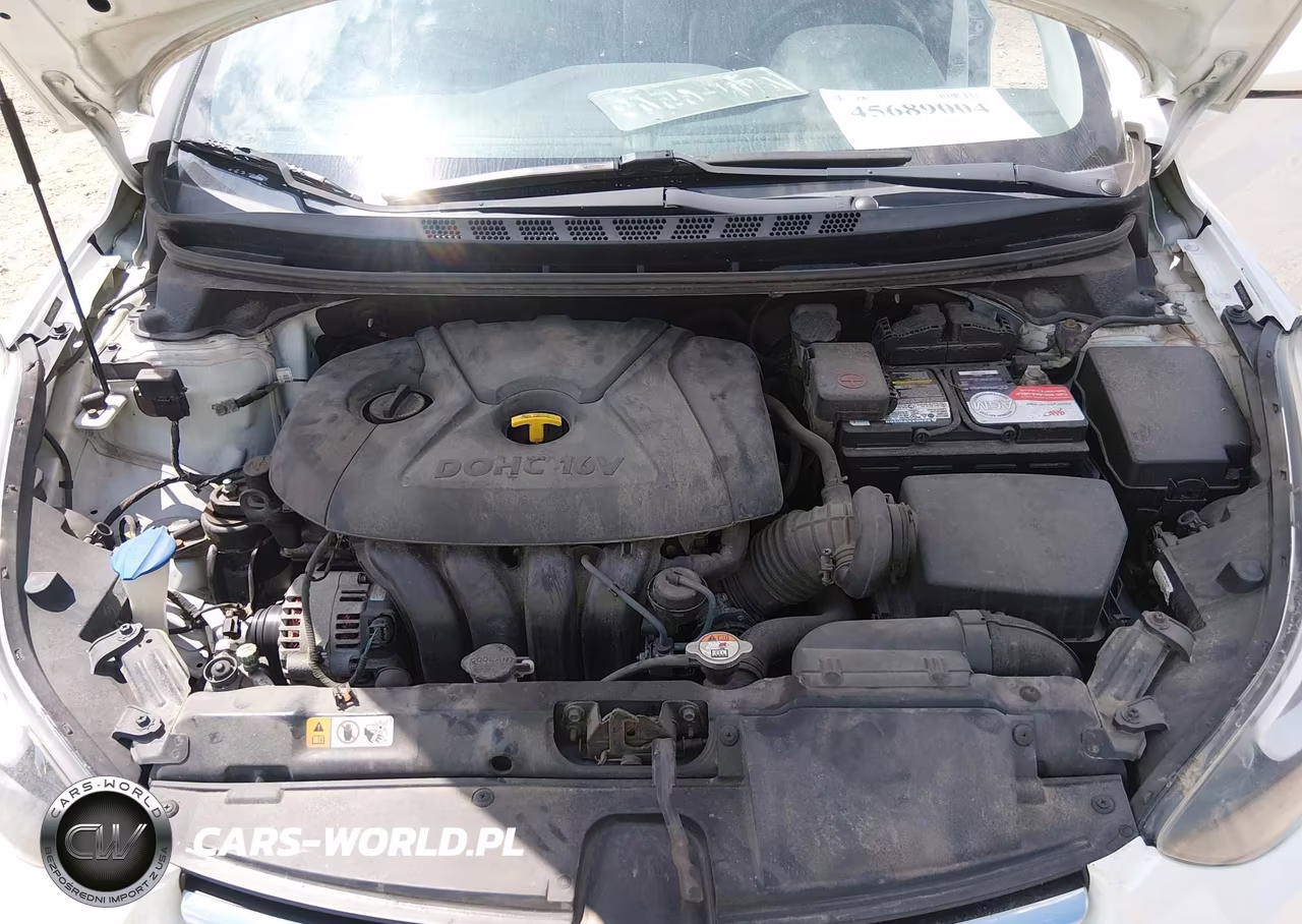 2014 Hyundai Elantra Se VIN:5NPDH4AE8EH473568 - 10
