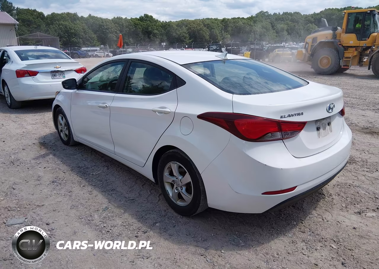 2014 Hyundai Elantra Se VIN:5NPDH4AE8EH473568 - 3