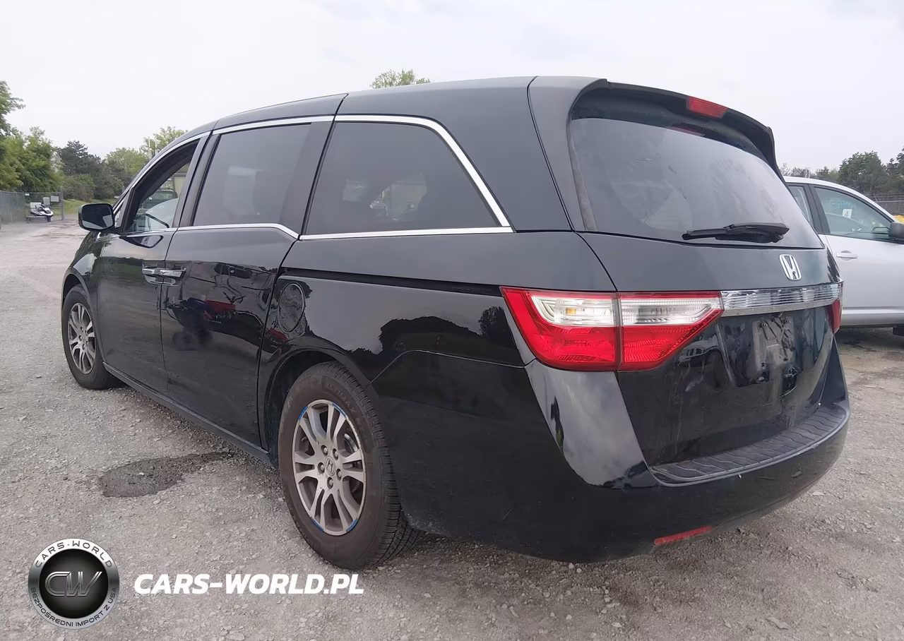 2012 Honda Odyssey Ex-L VIN:5FNRL5H66CB120444 - 3