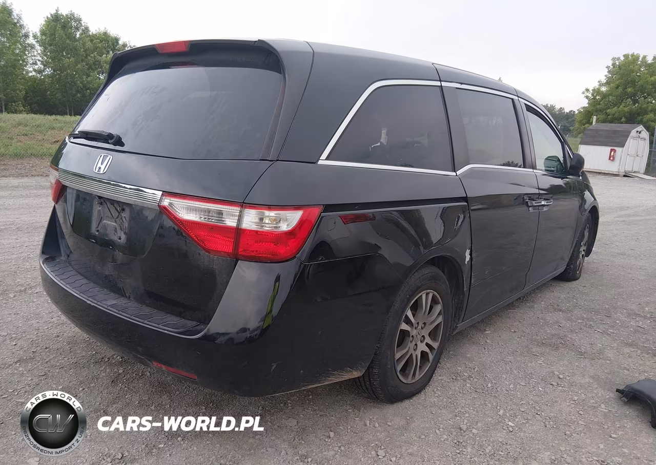 2012 Honda Odyssey Ex-L VIN:5FNRL5H66CB120444 - 4