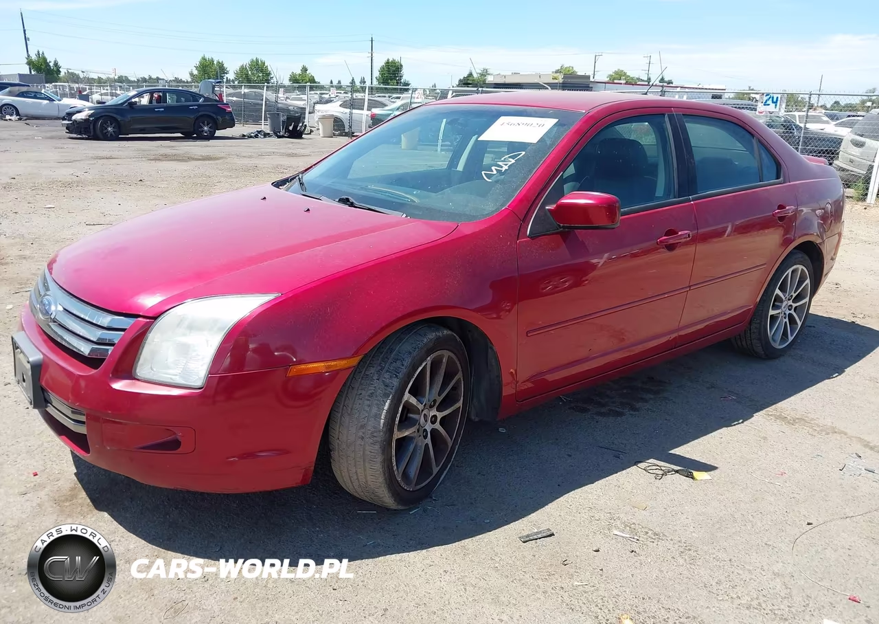 2008 Ford Fusion Se VIN:3FAHP07Z98R221634 - 2