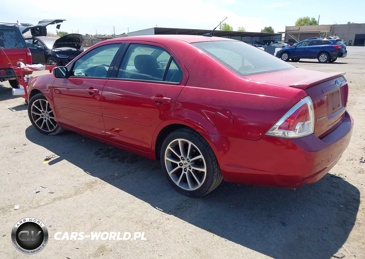 2008 Ford Fusion Se VIN:3FAHP07Z98R221634 - 3