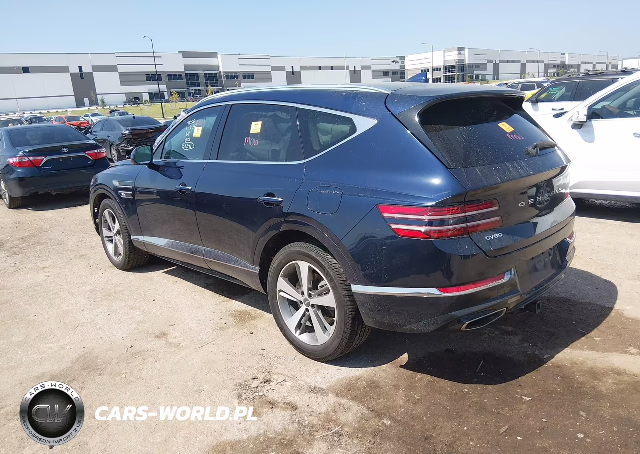 2022 Genesis Gv80 2.5T Rwd VIN:KMUHB4SB7NU092790 - 3
