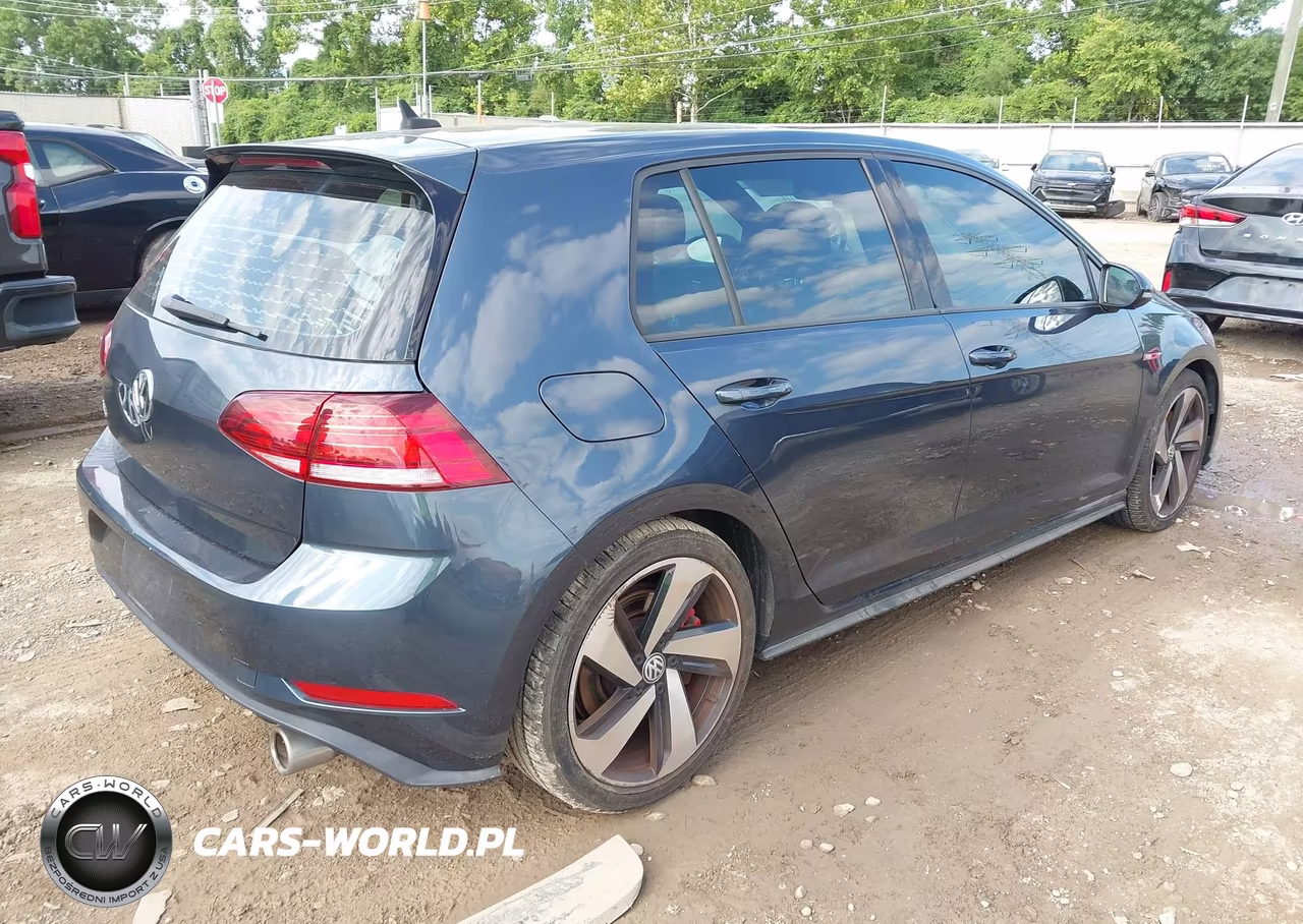 2019 Volkswagen Golf Gti 2.0T Autobahn-2.0T Rabbit Edition-2.0T S-2.0T Se VIN:3VW5T7AUXKM003525 - 4