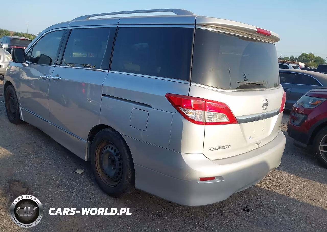 2012 Nissan Quest Le VIN:JN8AE2KP8C9046207 - 3