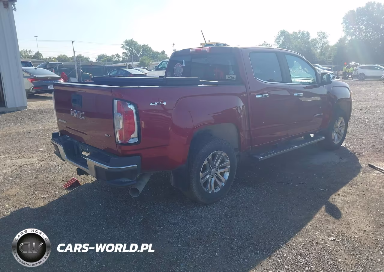 2017 GMC Canyon 4Wd Slt VIN:1GTP6DE16H1171864 - 4