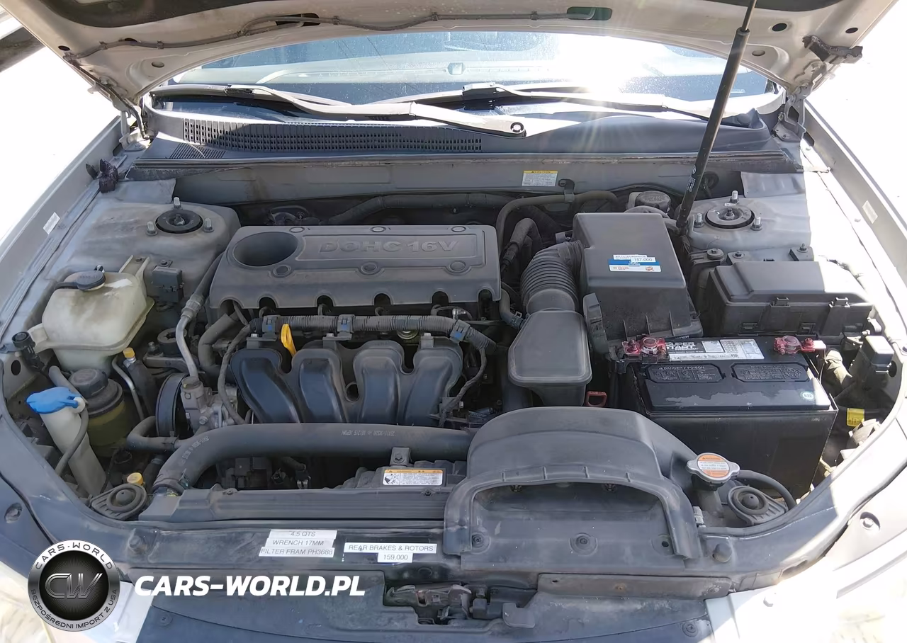 2010 Hyundai Sonata Gls VIN:5NPET4AC6AH594191 - 10