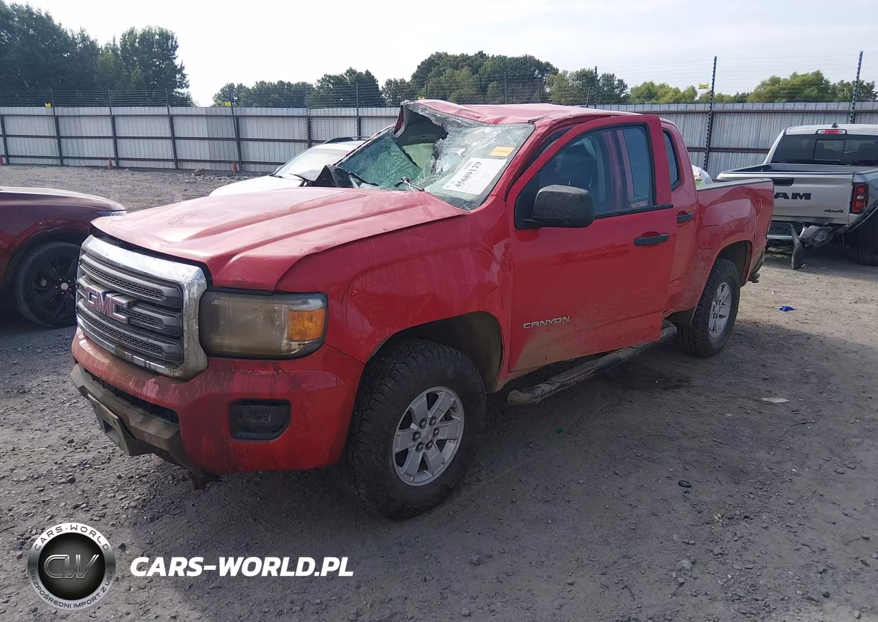 2016 GMC Canyon 2Wd VIN:1GTG5BEA2G1383909 - 2