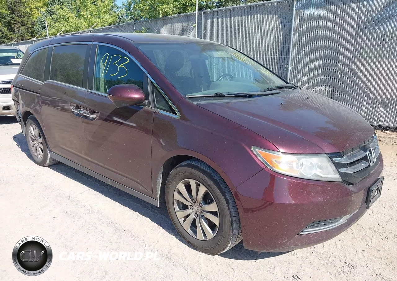 2014 Honda Odyssey Ex VIN:5FNRL5H48EB075539 - 1