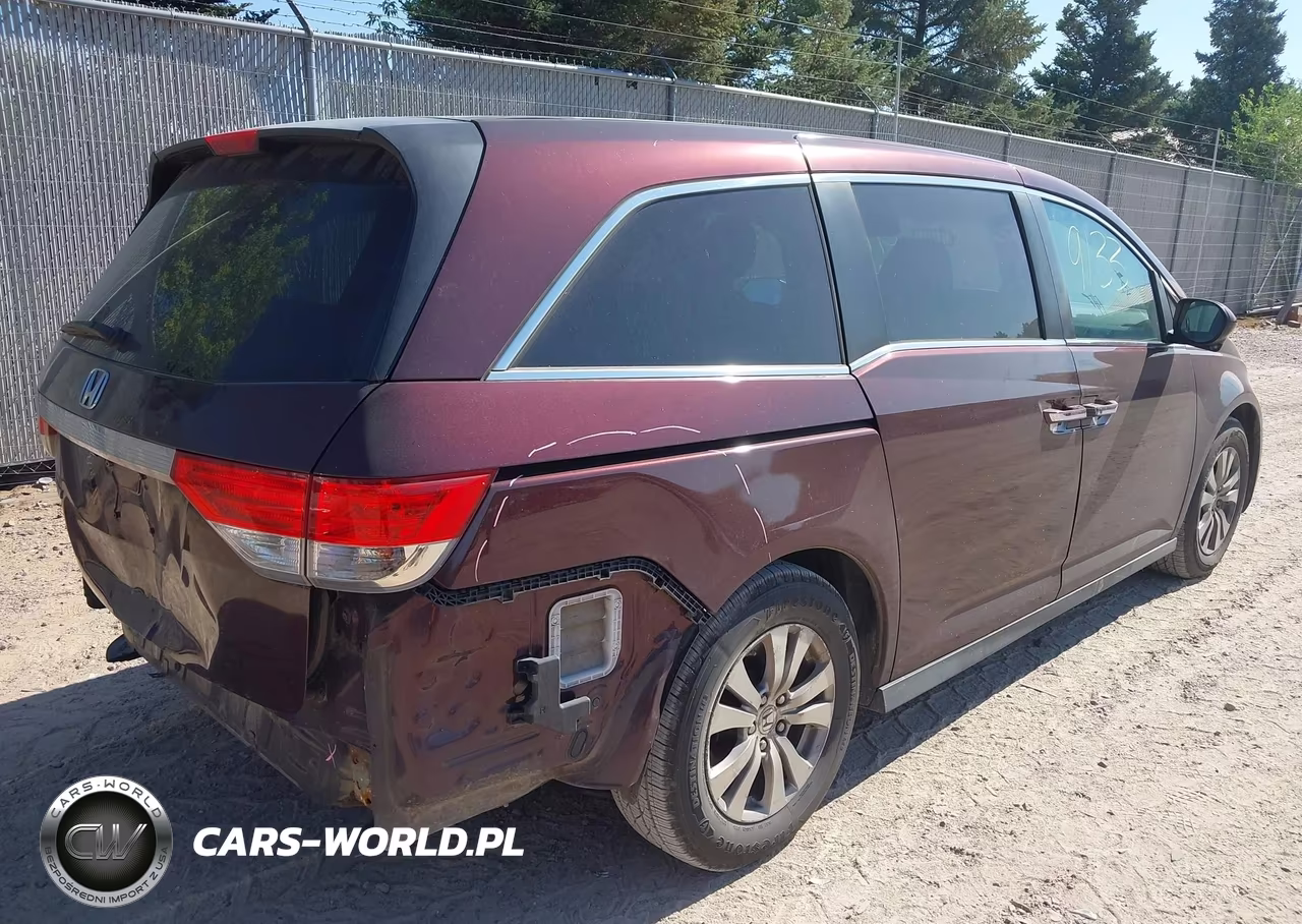 2014 Honda Odyssey Ex VIN:5FNRL5H48EB075539 - 4