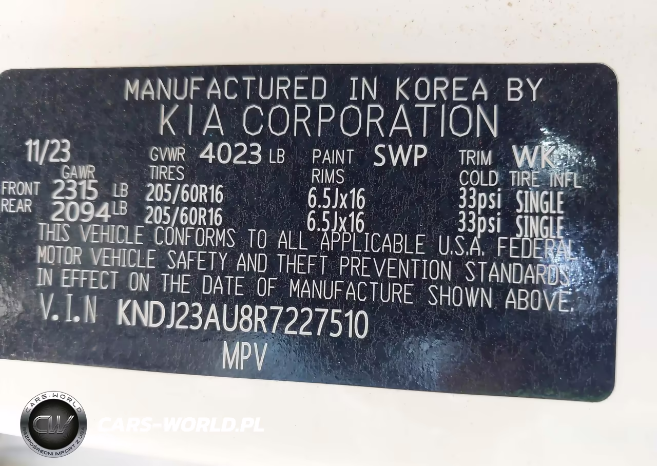 2024 Kia Soul Lx VIN:KNDJ23AU8R7227510 - 9