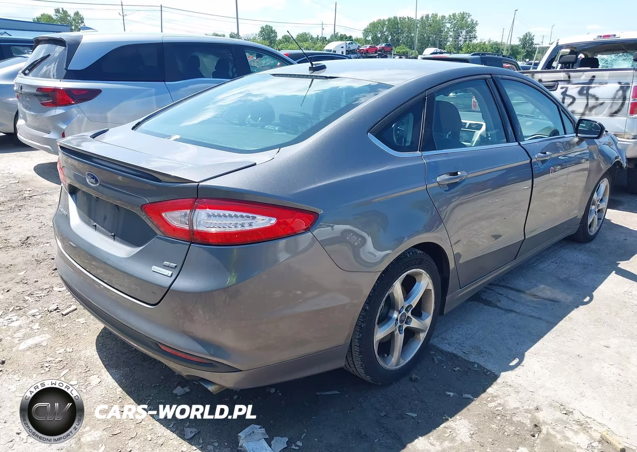 2014 Ford Fusion Se VIN:3FA6P0HD6ER297334 - 4