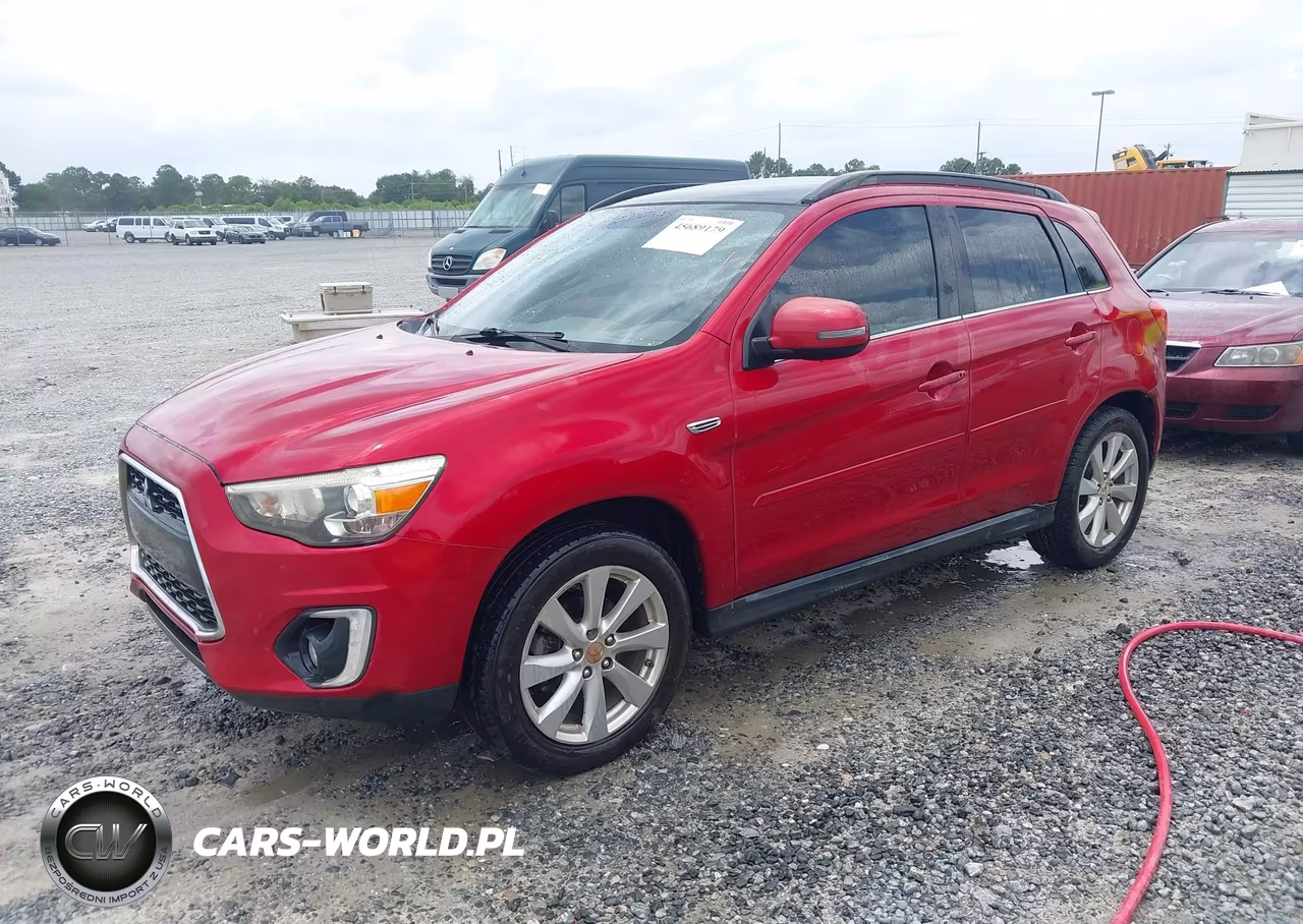 2015 Mitsubishi Outlander Sport Gt VIN:4A4AP4AW6FE034491 - 2
