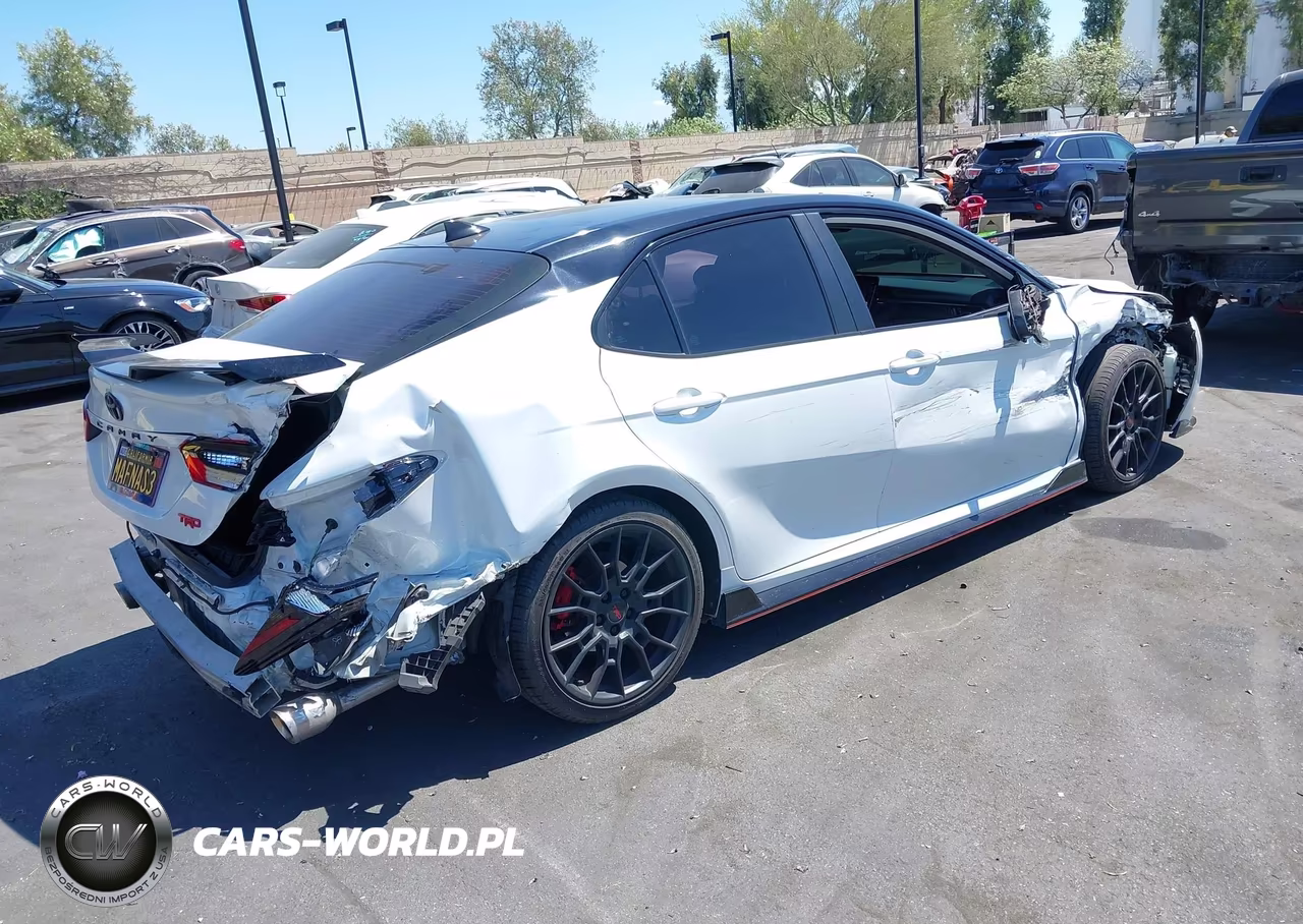 2021 Toyota Camry Trd VIN:4T1KZ1AK9MU052659 - 4