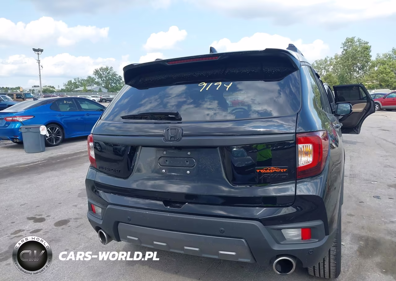 2023 Honda Passport Awd Trailsport VIN:5FNYF8H61PB007138 - 16