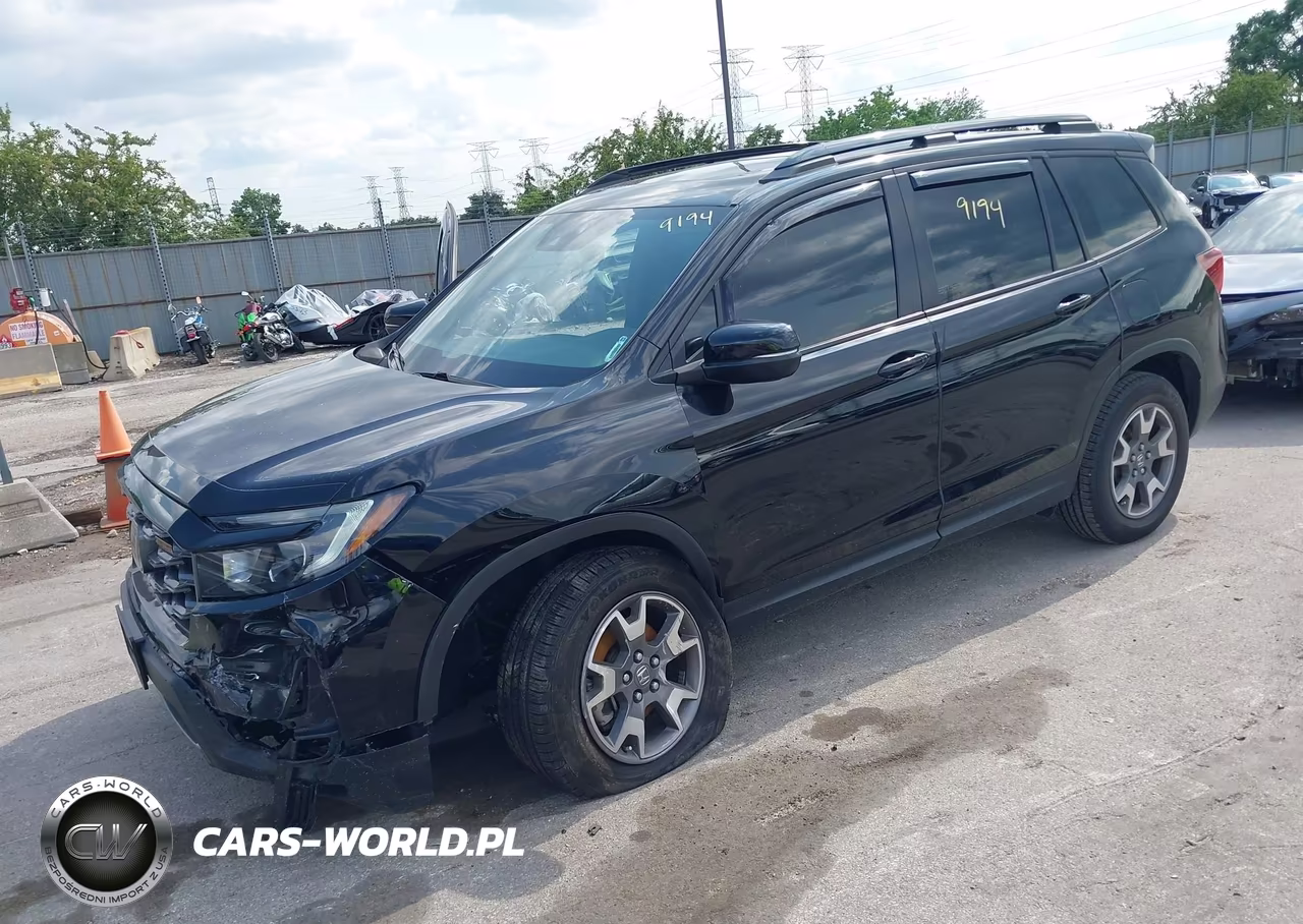 2023 Honda Passport Awd Trailsport VIN:5FNYF8H61PB007138 - 2