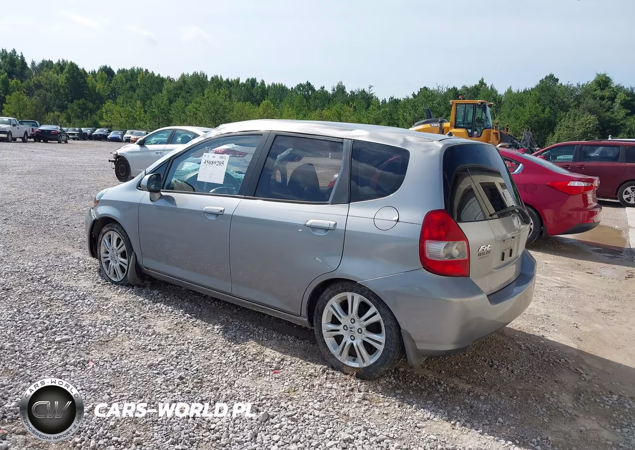 2007 Honda Fit VIN:JHMGD384X7S037159 - 3