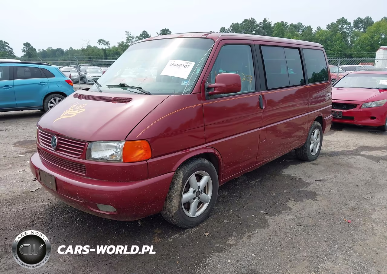 2002 Volkswagen Eurovan Mv VIN:WV2MB47022H091884 - 2