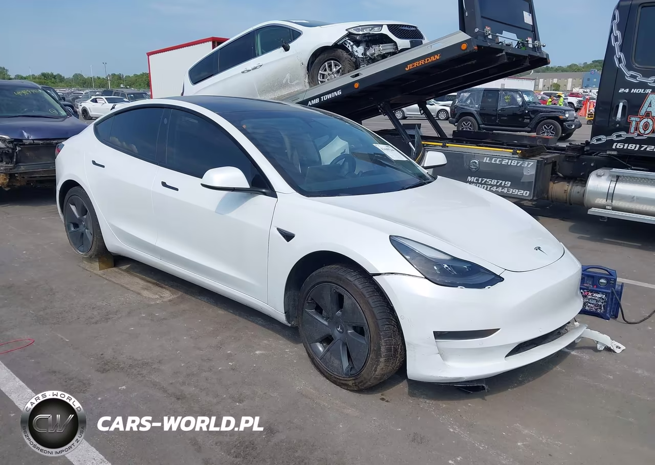 2021 Tesla Model 3 Standard Range Plus Rear-Wheel Drive VIN:5YJ3E1EA2MF096422 - 1