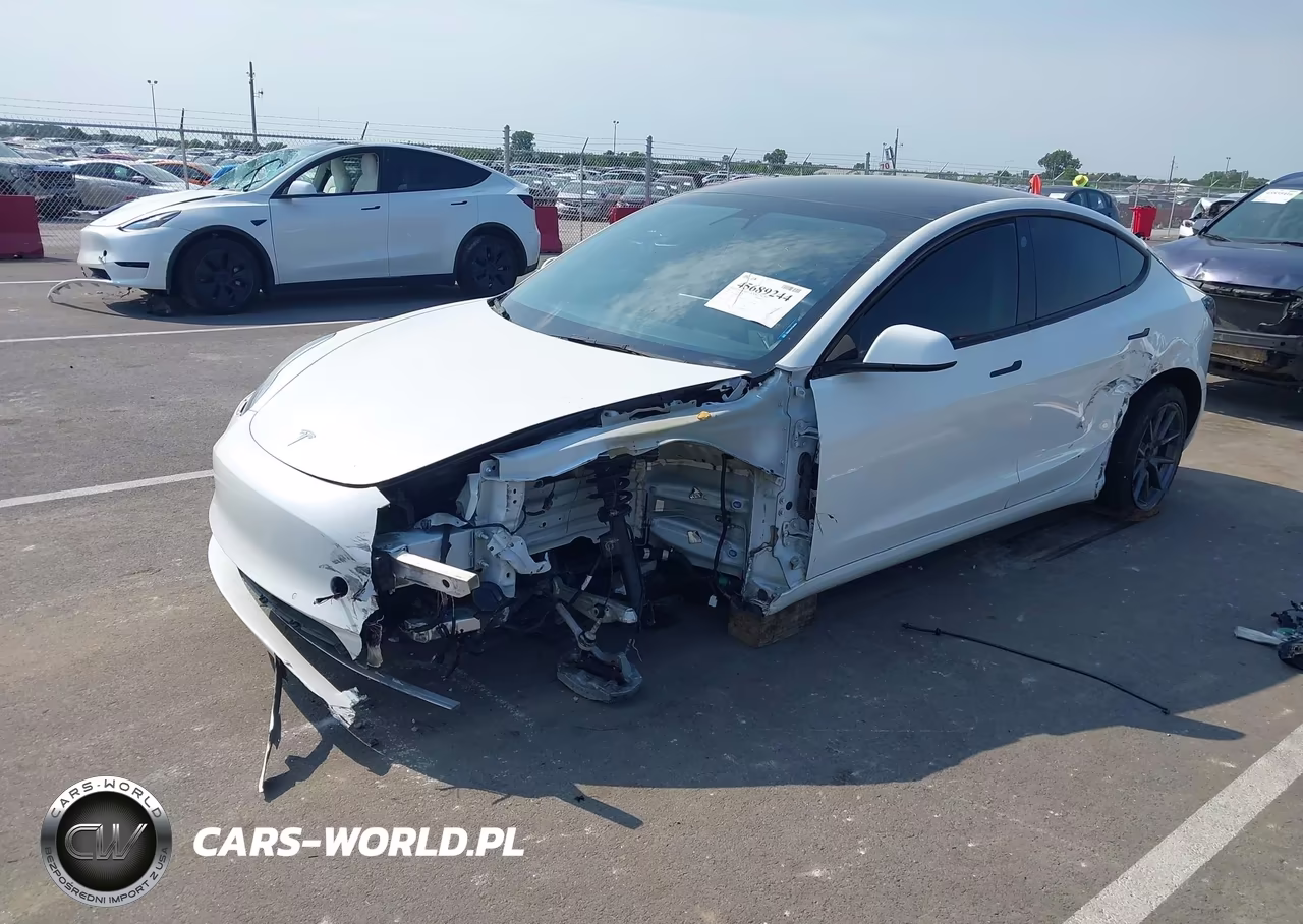 2021 Tesla Model 3 Standard Range Plus Rear-Wheel Drive VIN:5YJ3E1EA2MF096422 - 2