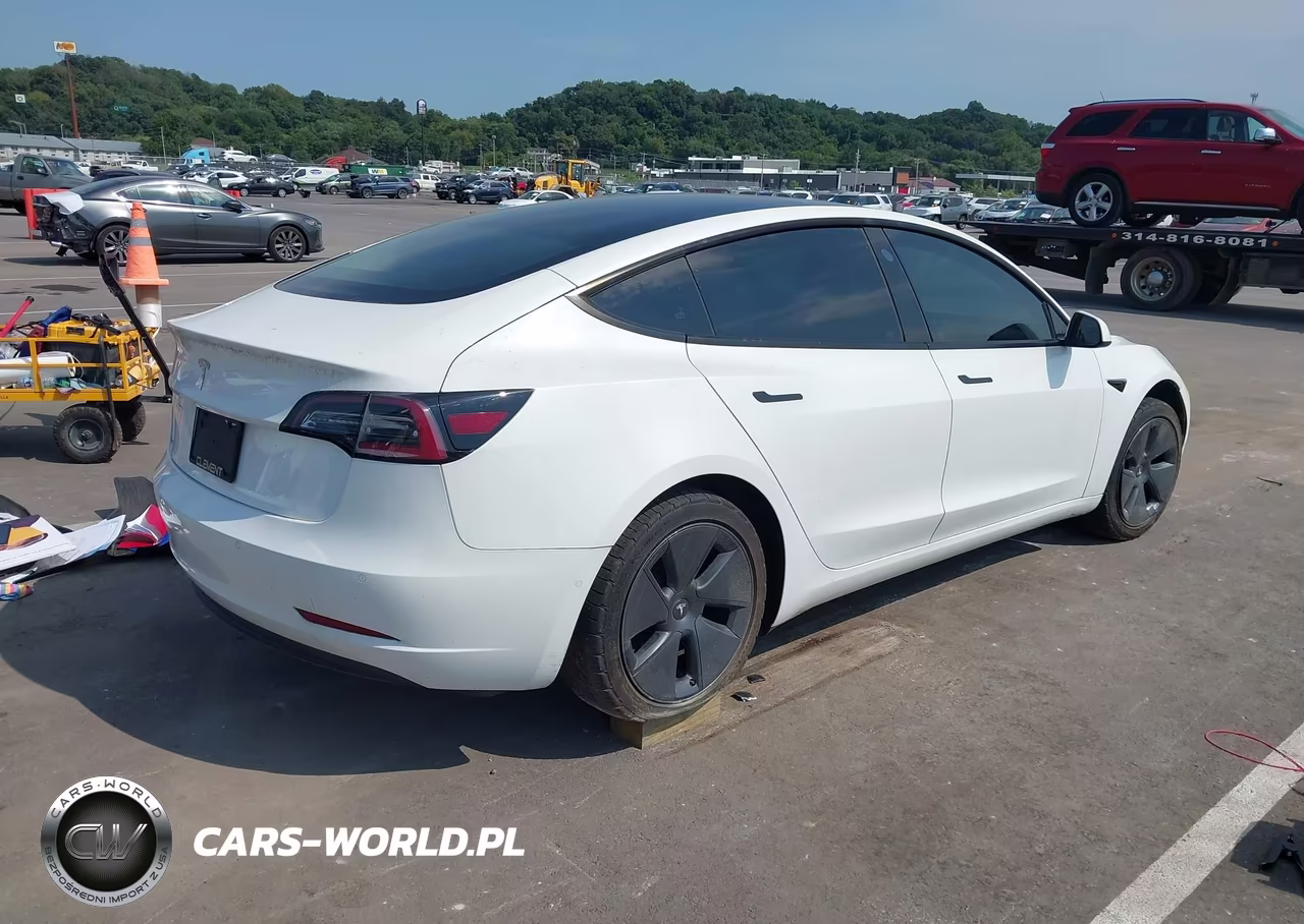 2021 Tesla Model 3 Standard Range Plus Rear-Wheel Drive VIN:5YJ3E1EA2MF096422 - 4