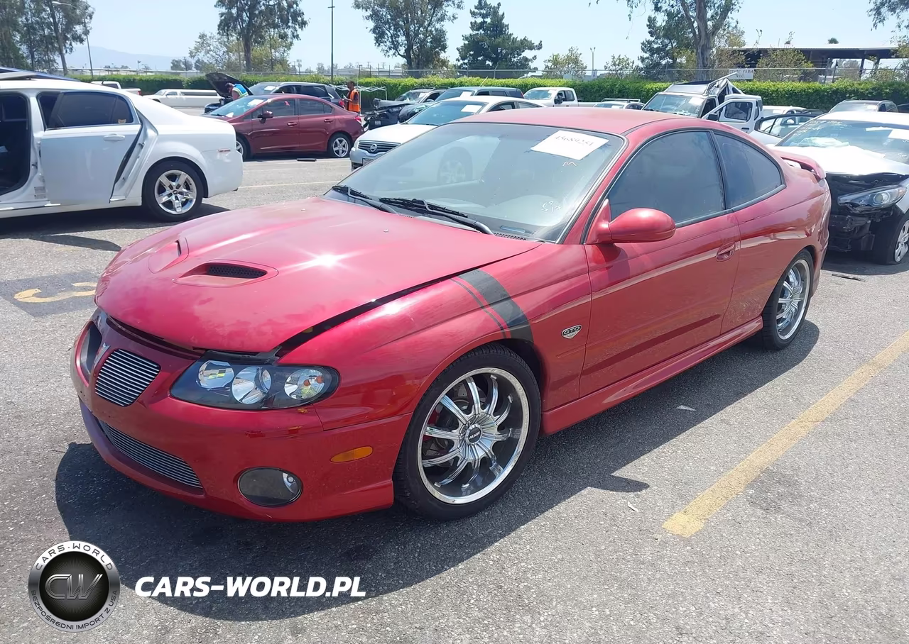 2006 Pontiac Gto VIN:6G2VX12U16L518639 - 2