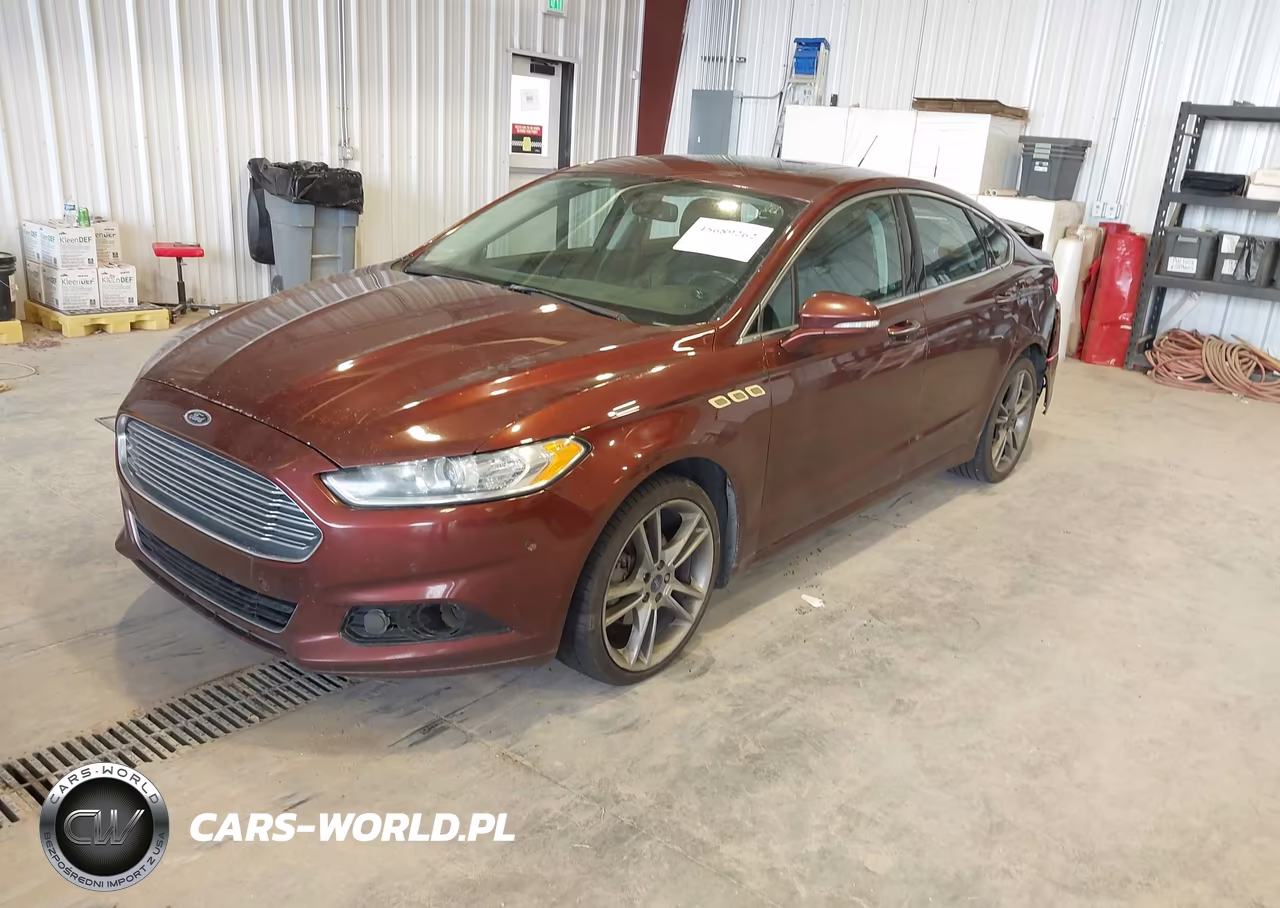 2016 Ford Fusion Titanium VIN:3FA6P0D93GR220537 - 2