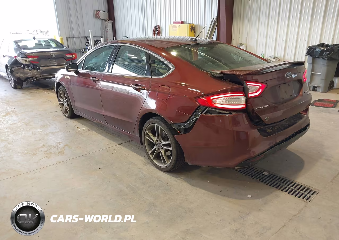 2016 Ford Fusion Titanium VIN:3FA6P0D93GR220537 - 3