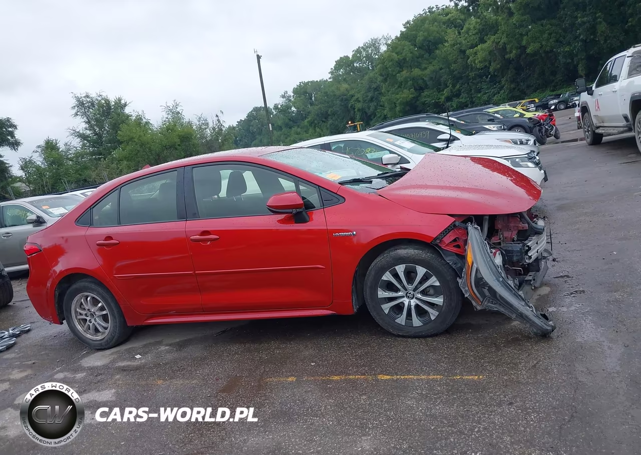 2021 Toyota Corolla Hybrid Le VIN:JTDEAMDE2MJ013624 - 13