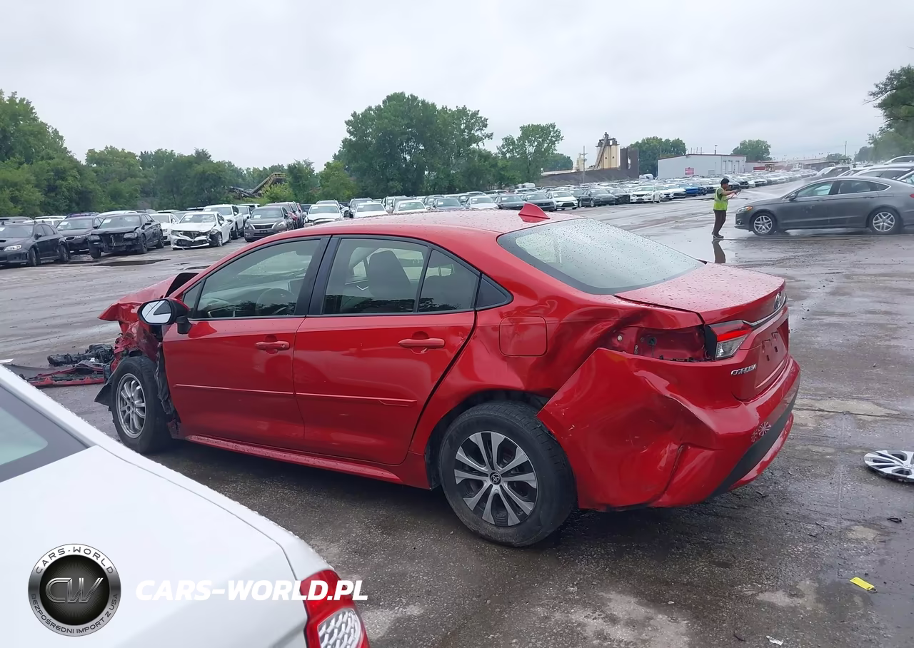 2021 Toyota Corolla Hybrid Le VIN:JTDEAMDE2MJ013624 - 14