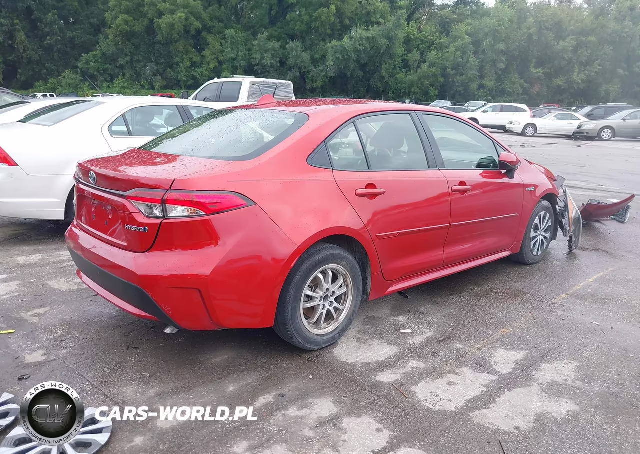 2021 Toyota Corolla Hybrid Le VIN:JTDEAMDE2MJ013624 - 4